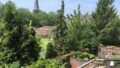 Blick vom Balkon